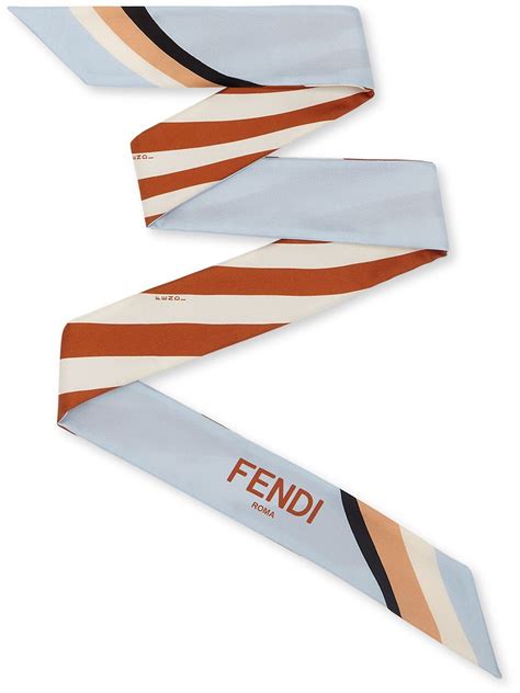 fendi scarf woman|fendi scarf farfetch.